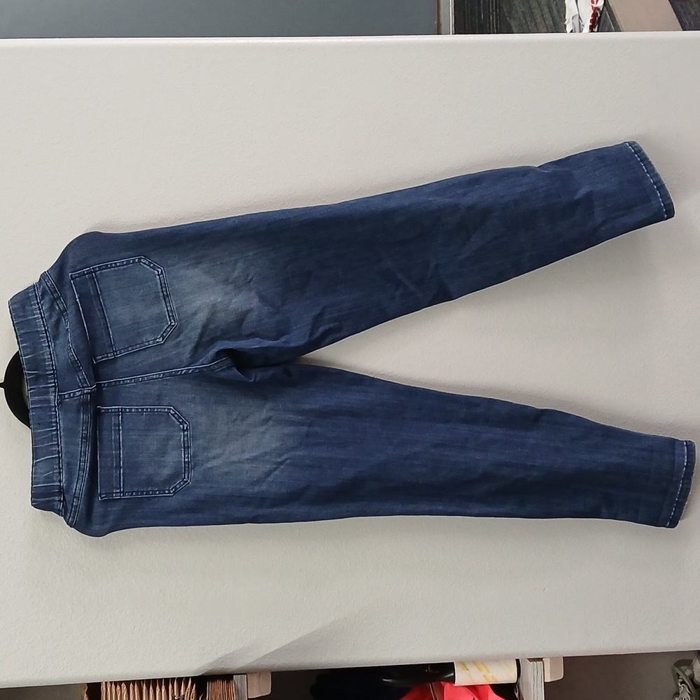 Judy Blue Denim Jogger 0/24 medium wash - Picture 7 of 8